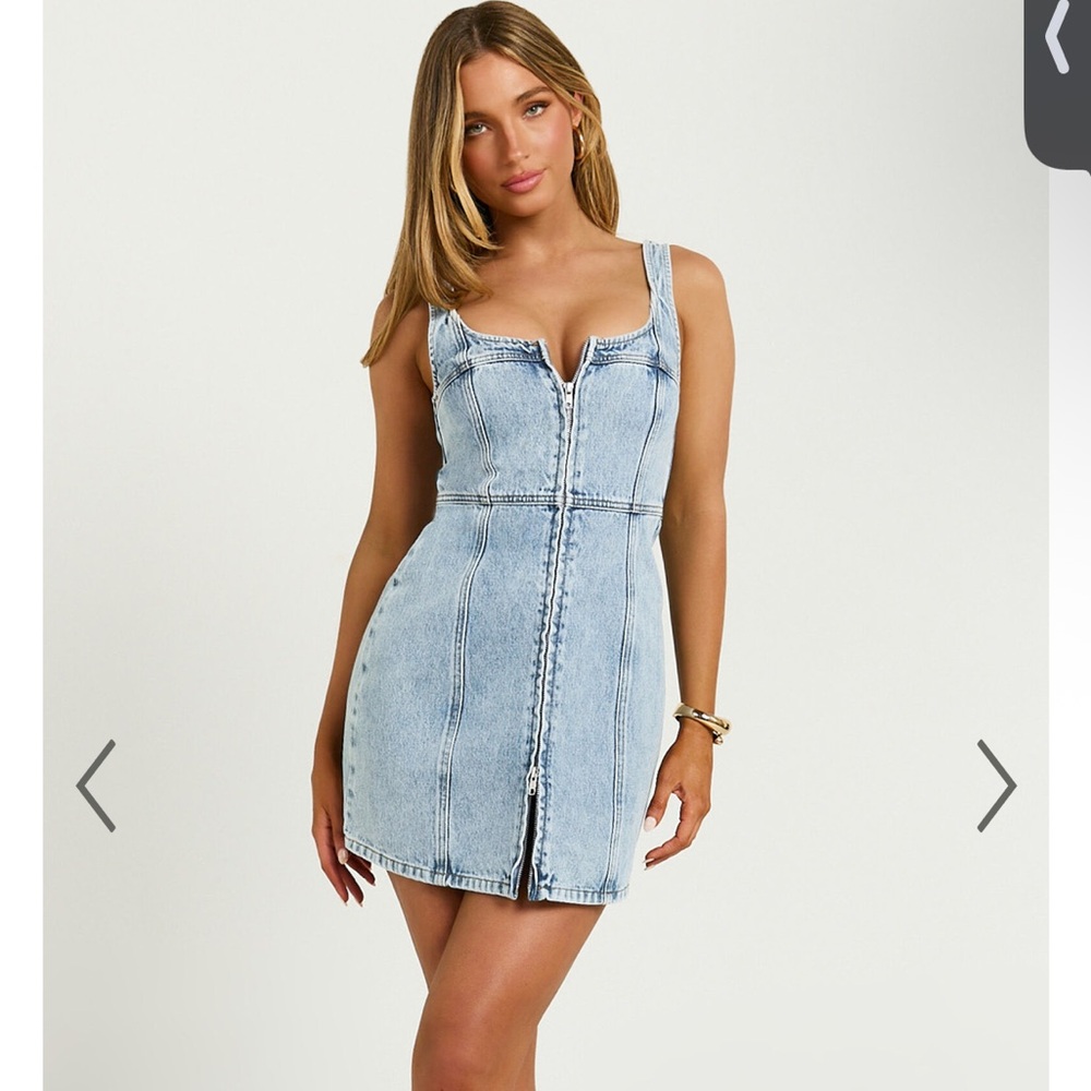 Showpo Blue Mini Dress Chic and Trendy